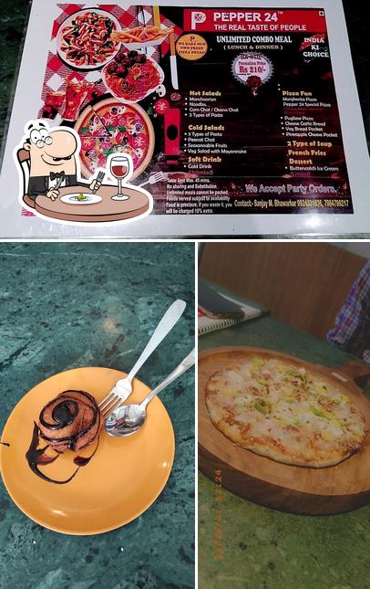 Among various things one can find food and exterior at Pepper 24 The Real Taste Of People
