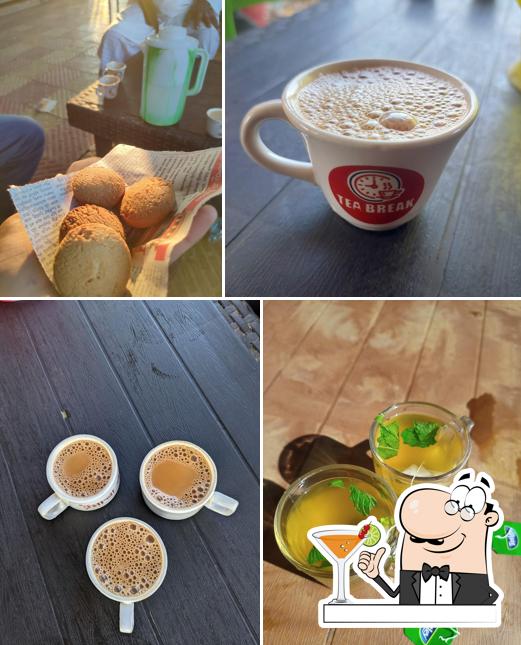 Take a look at the photo displaying drink and food at Prema Cha Tea