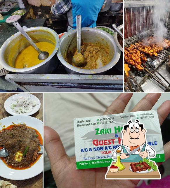 Baby back ribs at ZAKI HOTEL & GUEST HOUSE