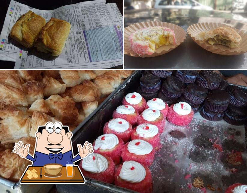 Food at Santosh Bakery
