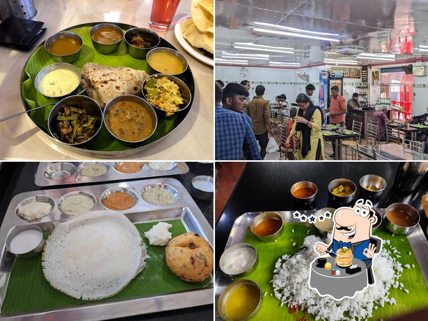 Meals at Saravana Bhavan