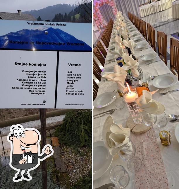 Dai un'occhiata agli interni di Sklednik gostinske storitve d.o.o