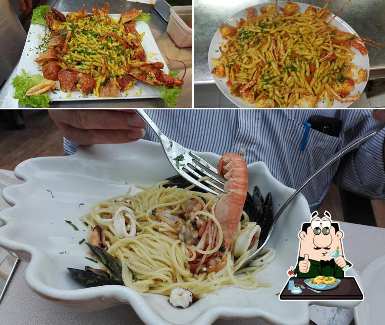 Platti al Pizzeria Grotta Azzurra