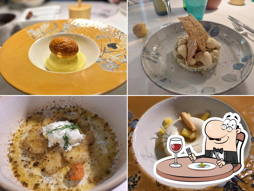 Cibo al Ristorante Olivia in Rosa