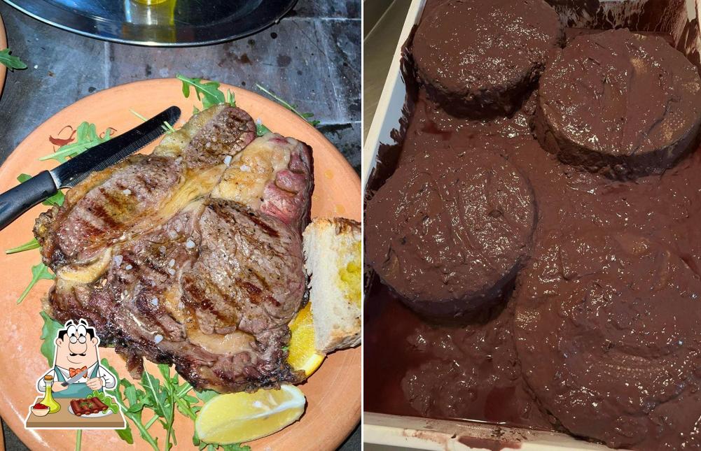 C'è un'ampia gamma di piatti per gli amanti della carne