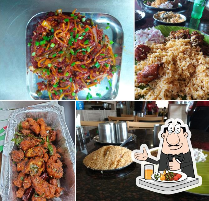 Food at Ambur Star Briyani