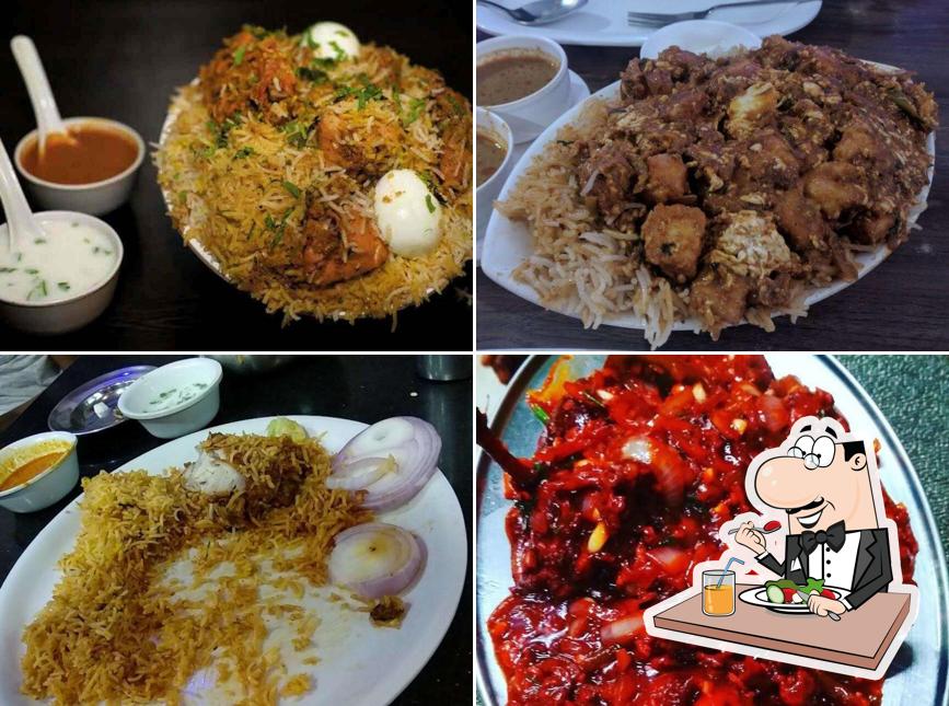 Food at Aromas Biryani House