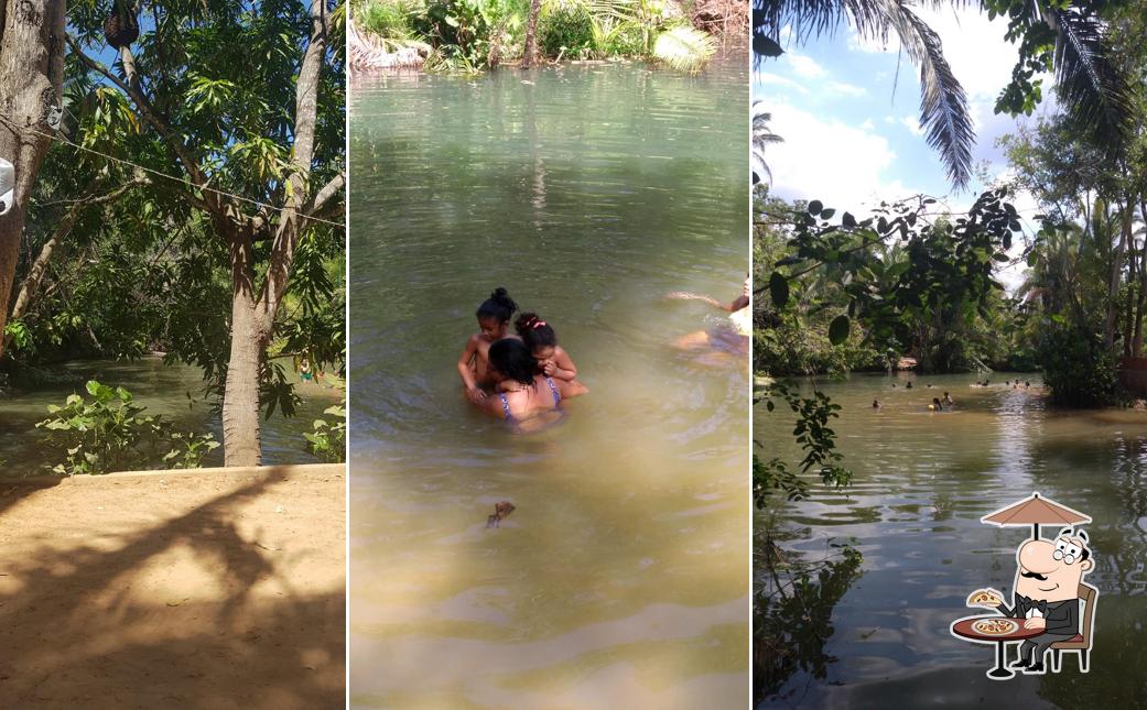 Desfrute da vista da área externa do BALNEÁRIO NOSSO SÍTIO