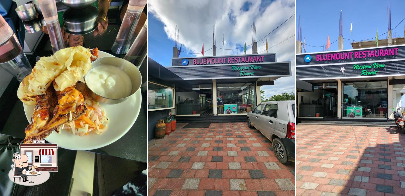 Check out how Blue Mount Restaurant looks outside