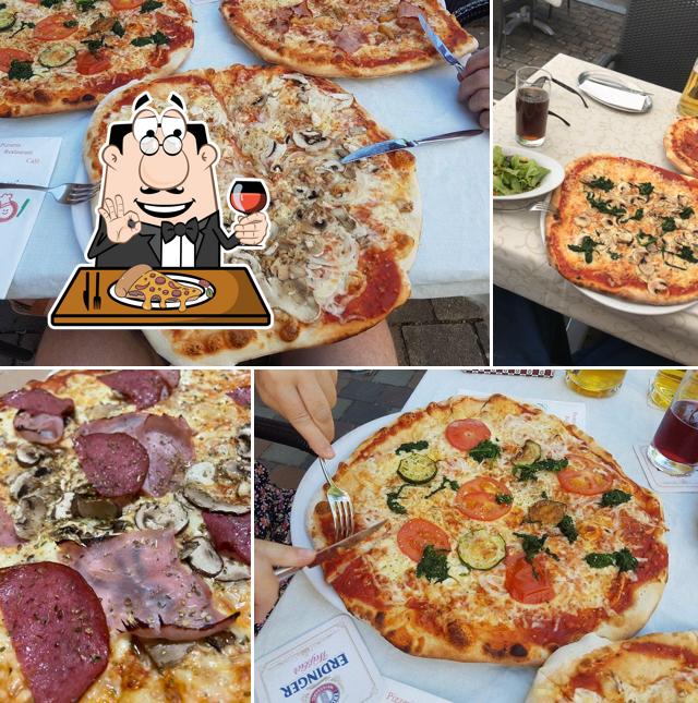 Choisissez de nombreux types de pizzas