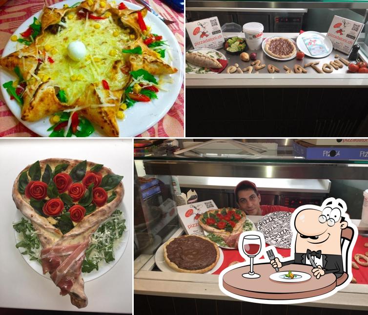 Cibo al Pizzoteca Buchs