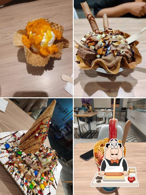 Don’t forget to order a dessert at Havmor Havfunn