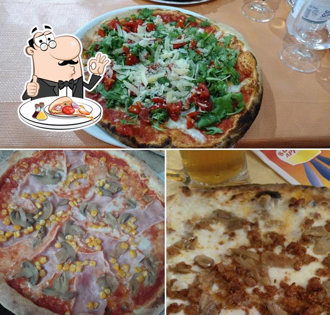 Scegli una pizza a La Pergola