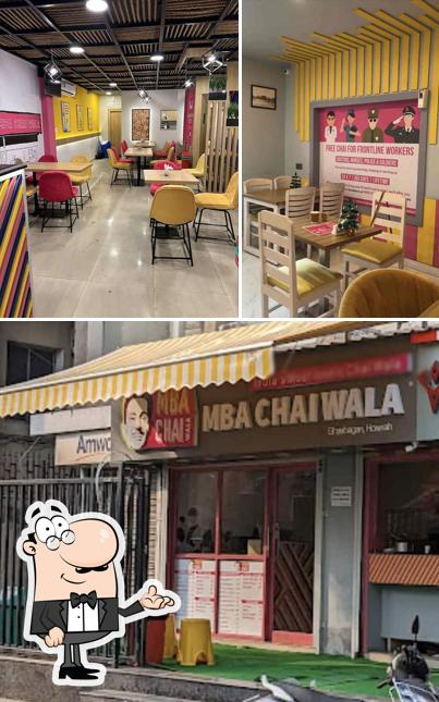 The interior of MBA CHAI WALA HOWRAH