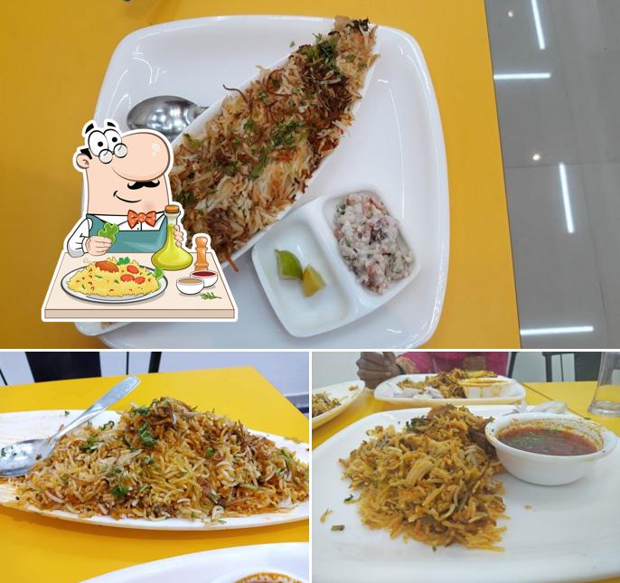 Food at Rajveer Biryani N More