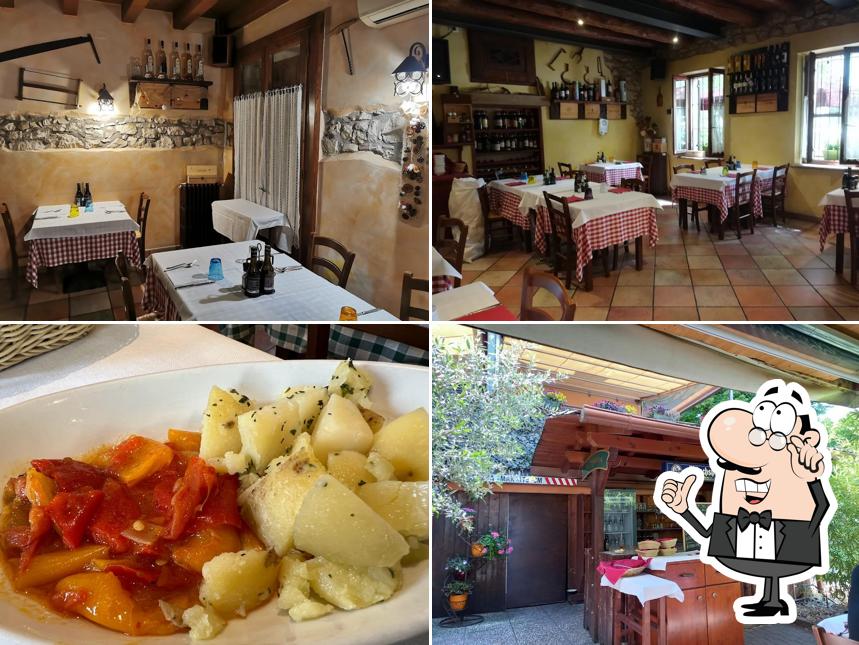 Gli interni di Al Ponte