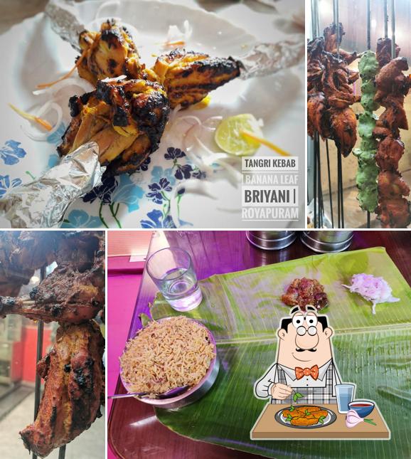 Chicken wings at Banana Leaf Biryani & Catering