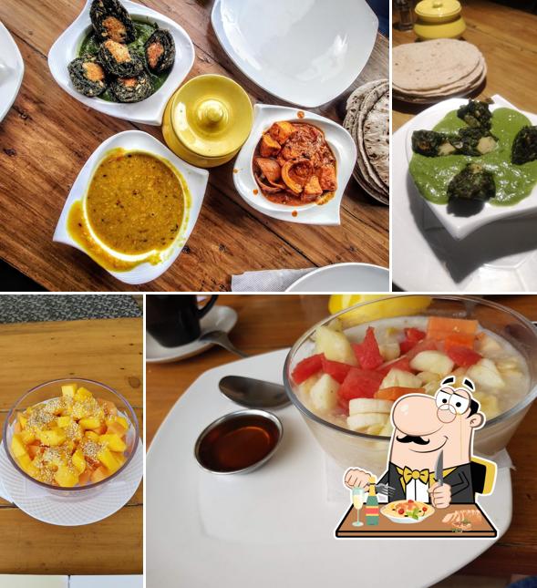 Food at Cool Talk Cafe