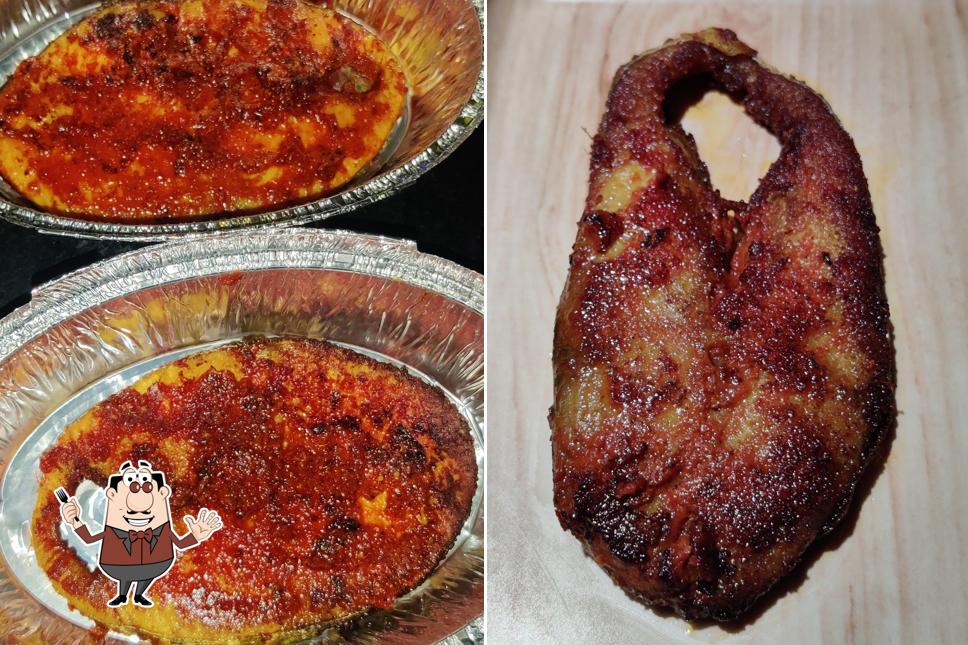 Creme brulee at Kumta Curry - Authentic home-made Konkan seafood Take Away