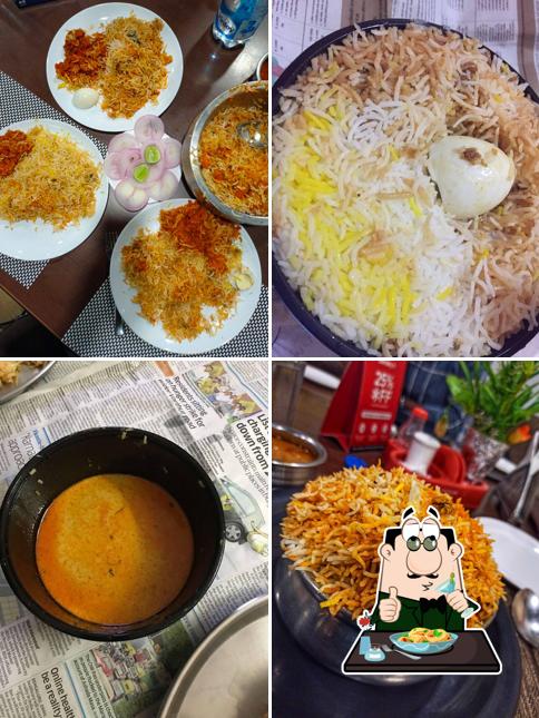 Food at Nizam's Biryani House