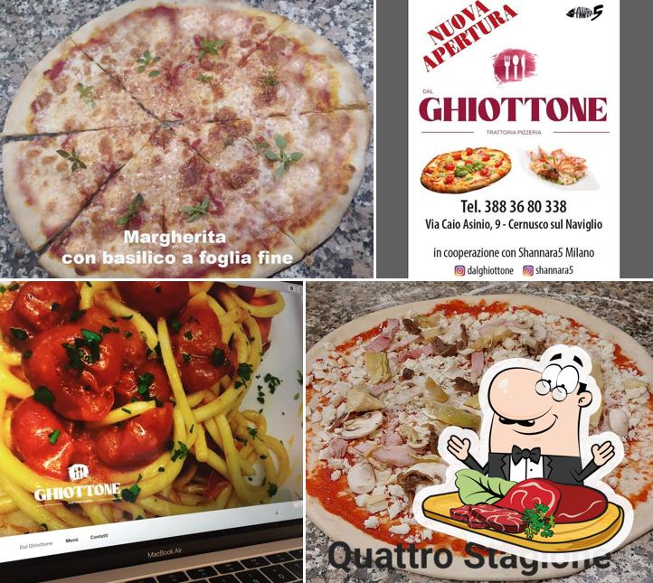 Carpaccio di manzo al Pizzeria Dal Ghiottone