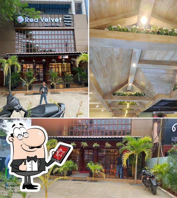 The exterior of Red Velvet Madhurawada