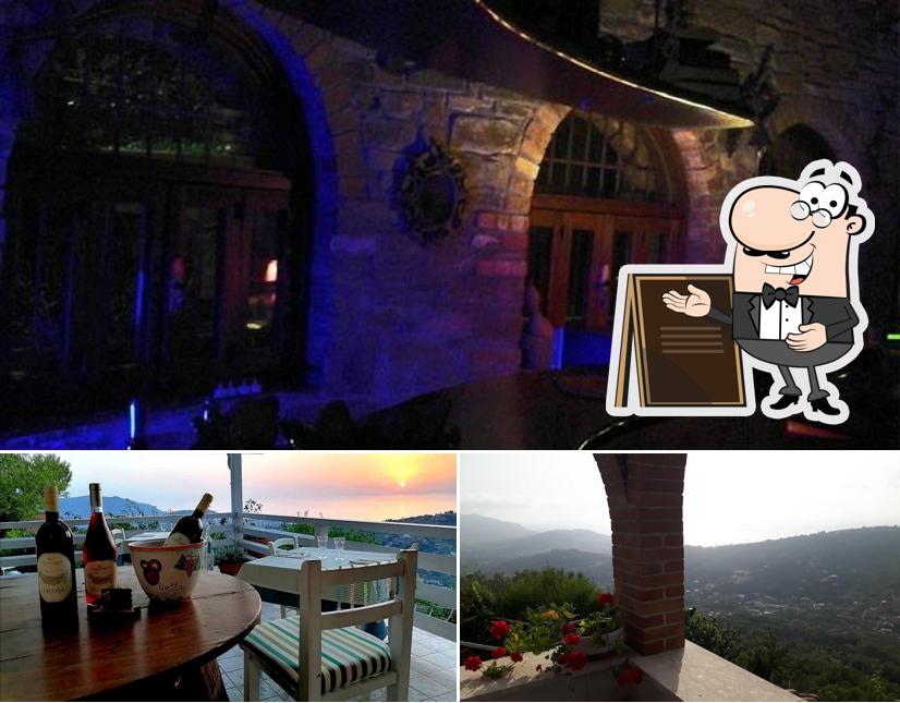 Goditi la vista dall'area esterna di Ristorante La Civetta ad Agropoli