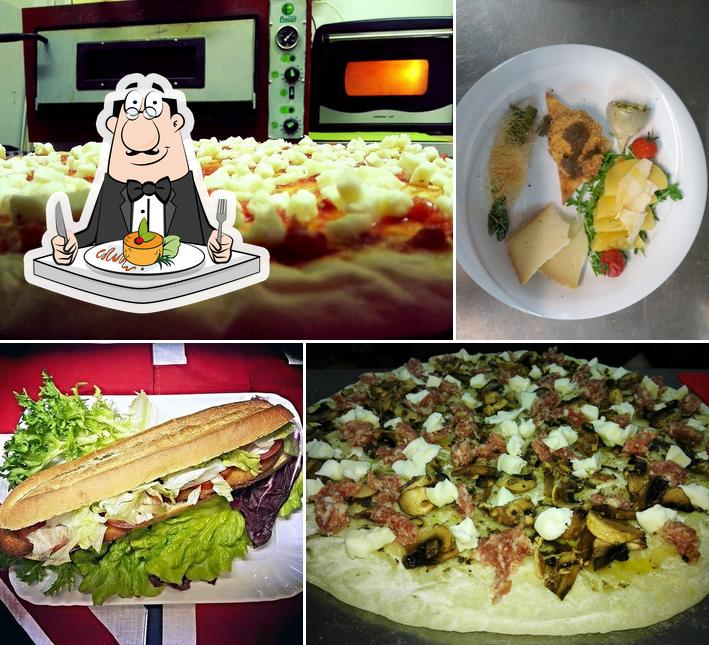 Underground bar snavk and food