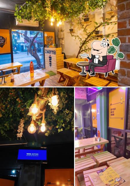 The interior of ZWARMA - TUMMY TREATS