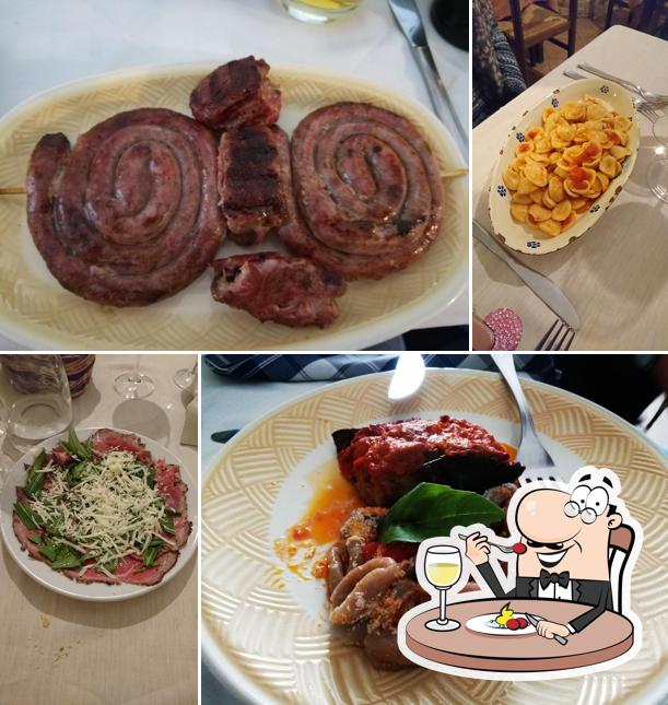 Platti al Trattoria AL VECCHIO ARCO