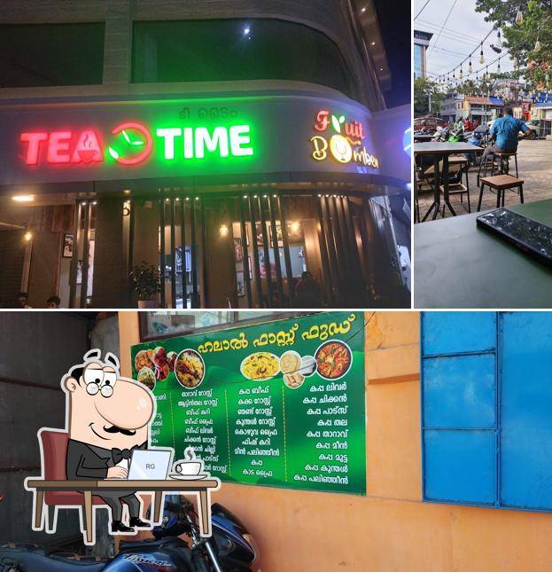 Check out how Tea Time Thrissur(West Fort) looks inside