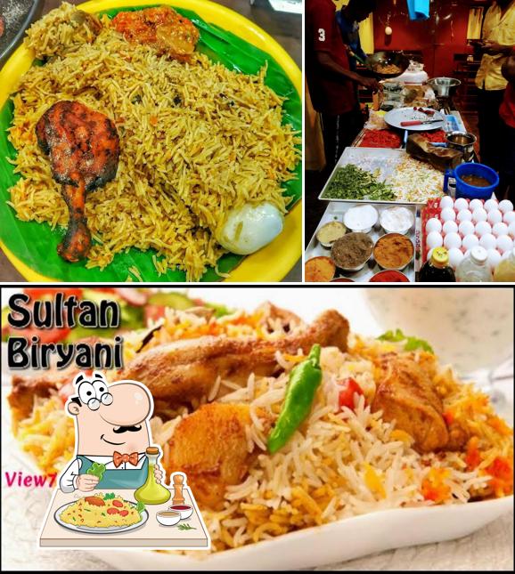 Biryani at sultan hotel