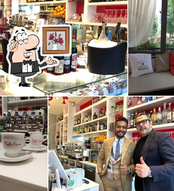 Gli interni di Caffè Epoca
