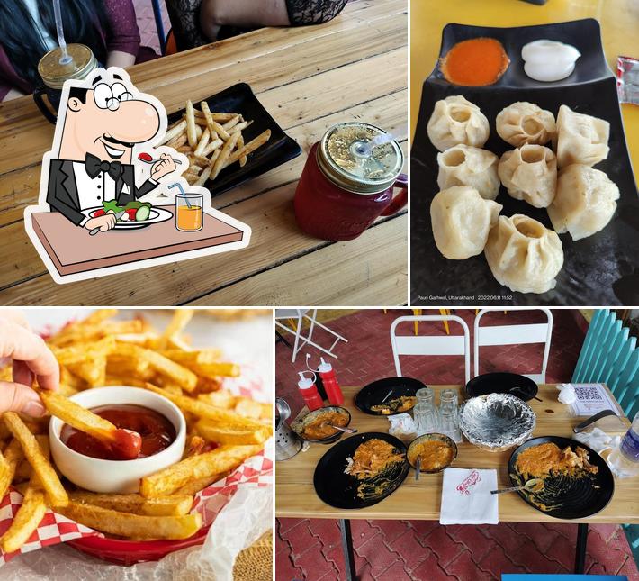 Food at Cafe Ullasa & Camping, Lansdowne