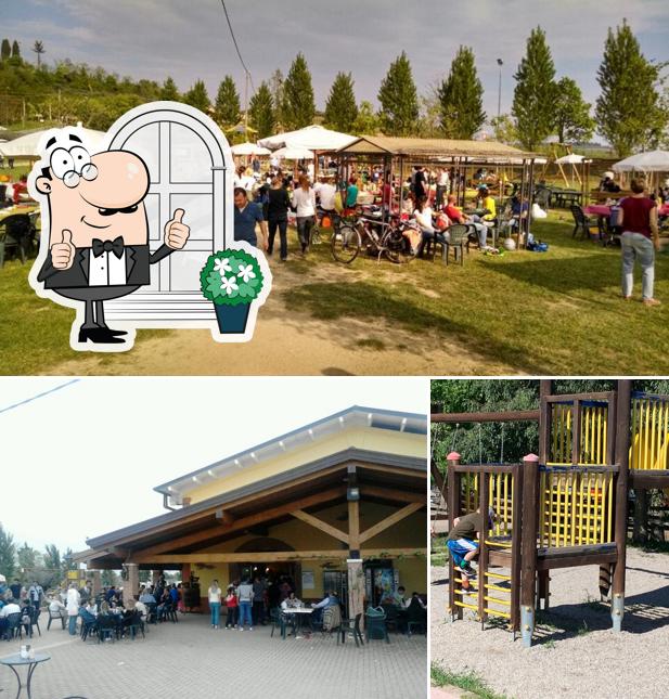 Gli esterni di Agrigelateria Manzati