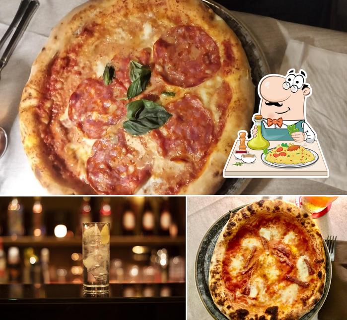 Tra le varie cose da I Tre Santi - Pizzeria Contemporanea si possono trovare la cibo e bevanda