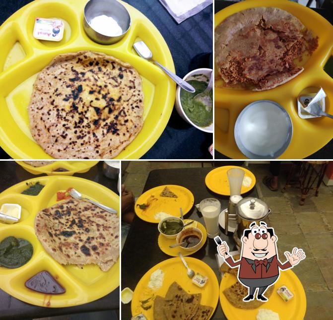 Meals at Just Parathas(Pure Vegetarian)