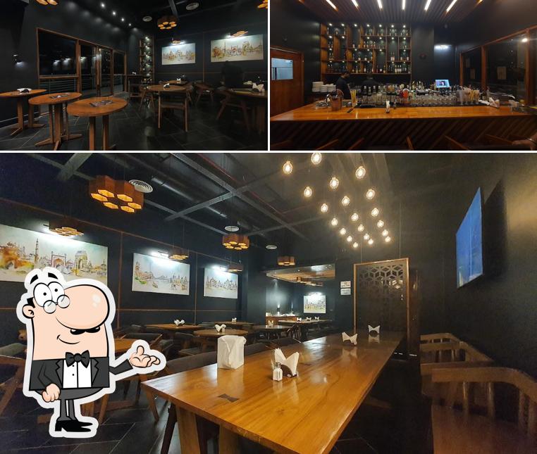 The interior of Magnolia 6 Bar