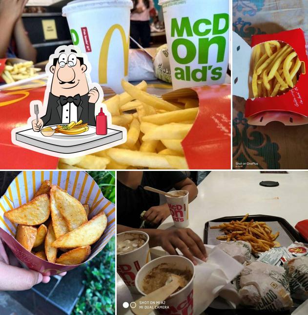 McDonald's serves fries