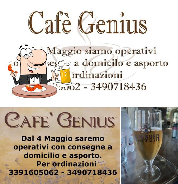 Puoi prenderti un rinfrescante bicchiere di birra chiara o scura