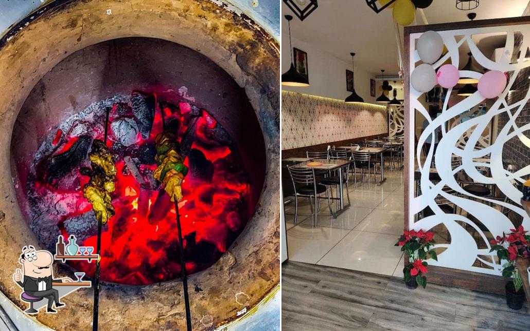 The interior of 10-11 Kitchen