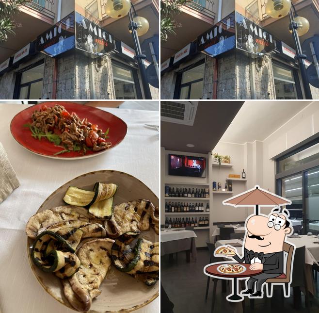 La immagine della esterno e interni di AMICI MIEI Ristorante Pizzeria