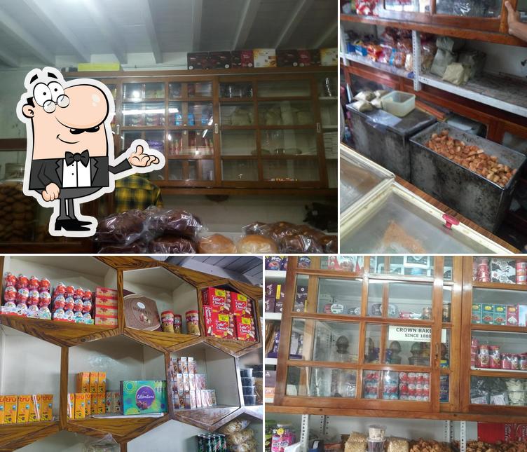 The interior of Crown Bakery