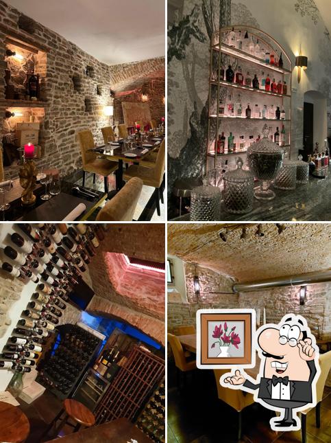 Gli interni di De'Bardi Ristorante Enoteca Buchetta del Vino