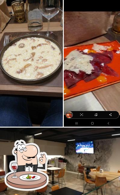 La foto della cibo e interni di Drop 64