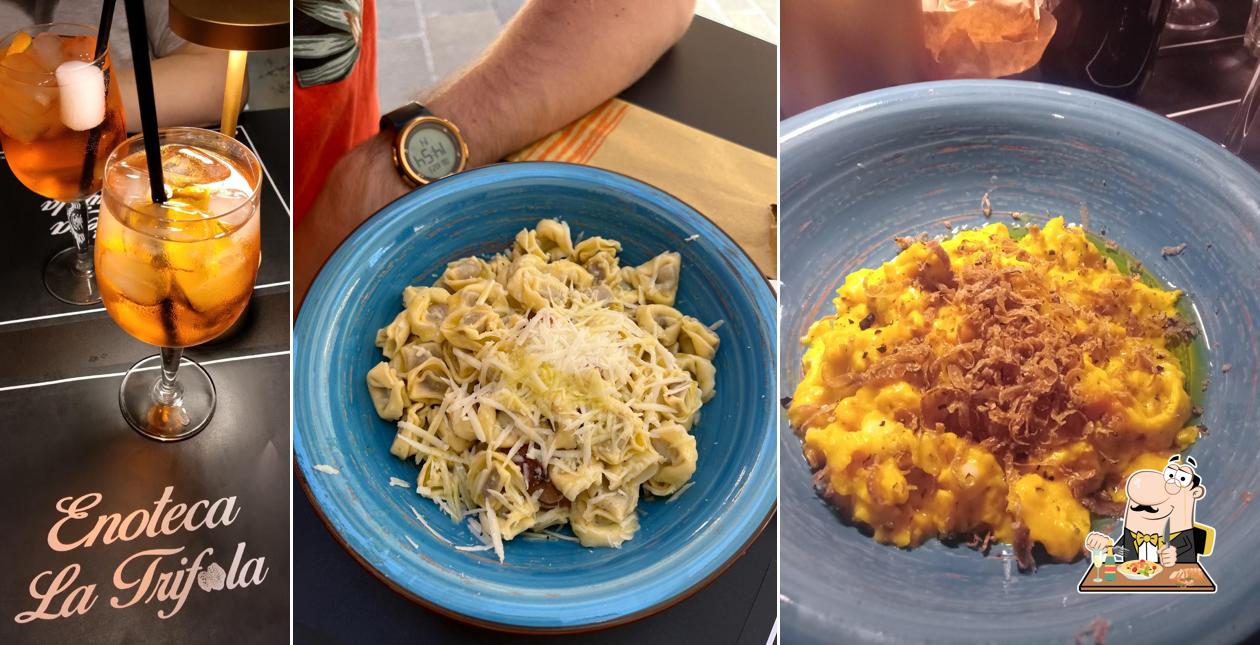 Platti al Enoteca La Trifola