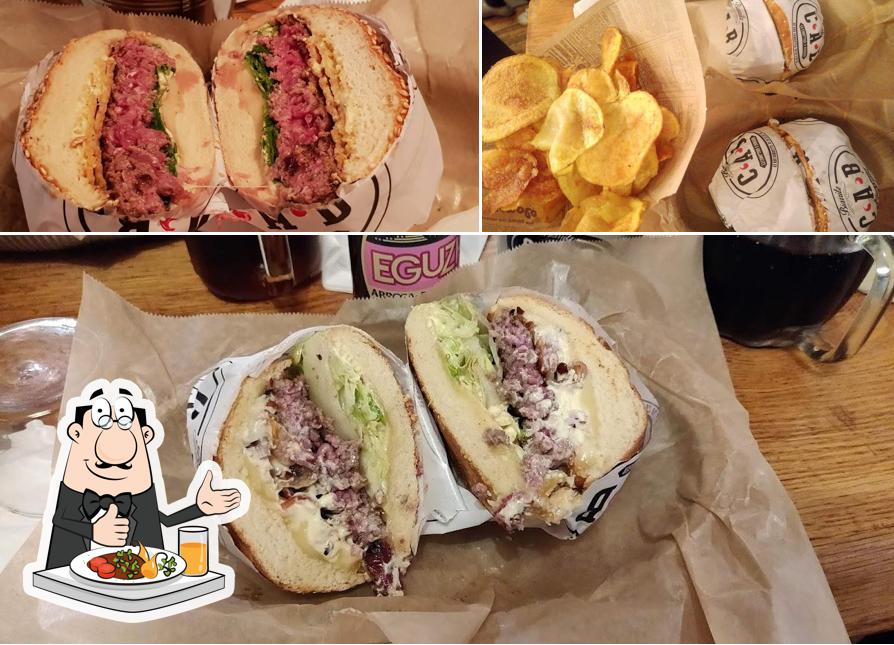 Nourriture à Le Cab Biarritz - Le Comptoir À Burger