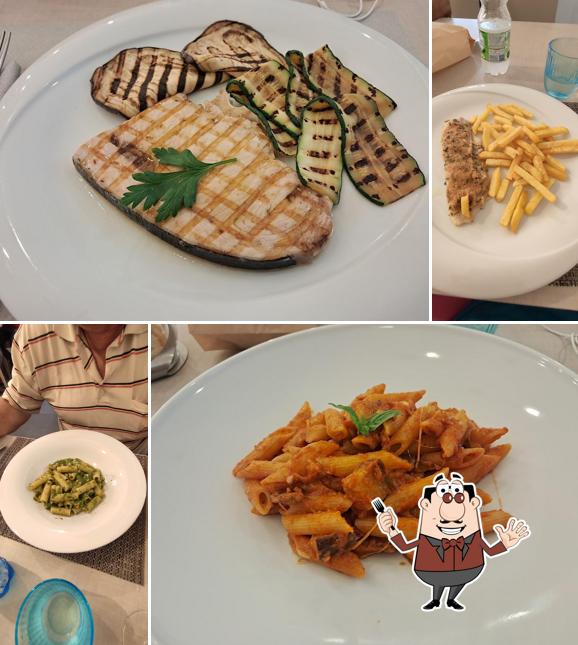 Cibo al Passione in corte