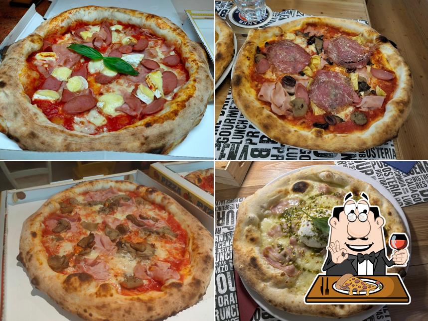 Choisissez différents genres de pizzas