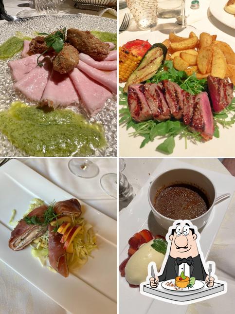 Cibo al Ristorante Aquila nera